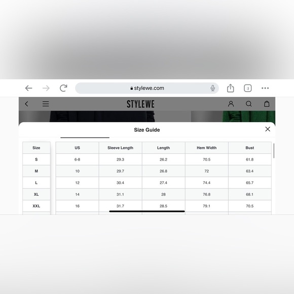 COPY - STYLEWE Long Sleeve Turtleneck A Line Sweater Top Women Size Small Dark … - Picture 5 of 7